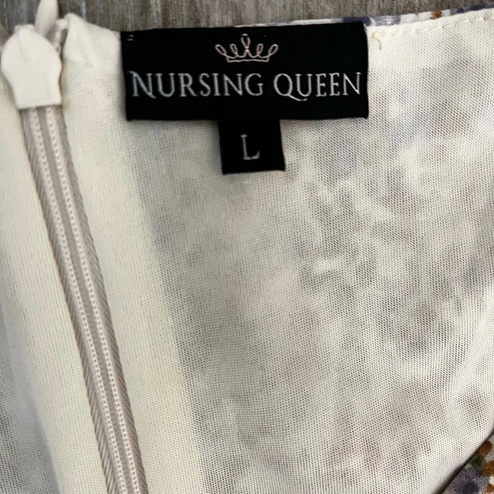 Nursing Queen Midi Floral midi with pockets - Picture 3 of 5